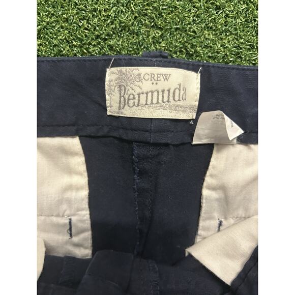 J. Crew Women's Frankie Bermuda Chino Short Black Size 6 - Picture 2 of 5